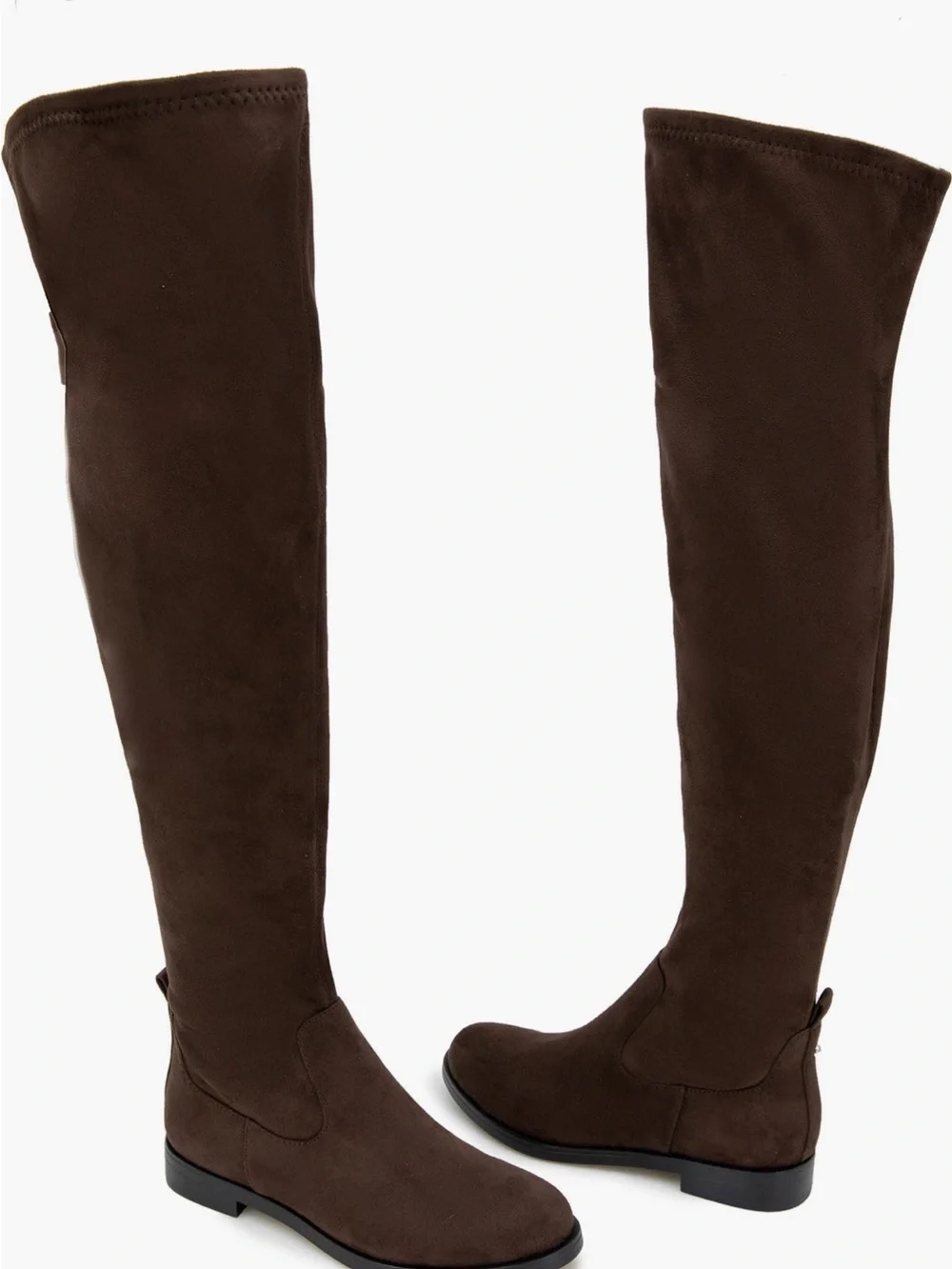 Kenneth Cole chocolate Brown Over-the-Knee Suede Boots size 8 medium